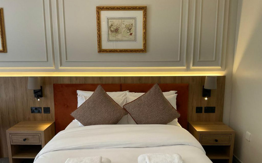 Double room at Old Mill Hotel